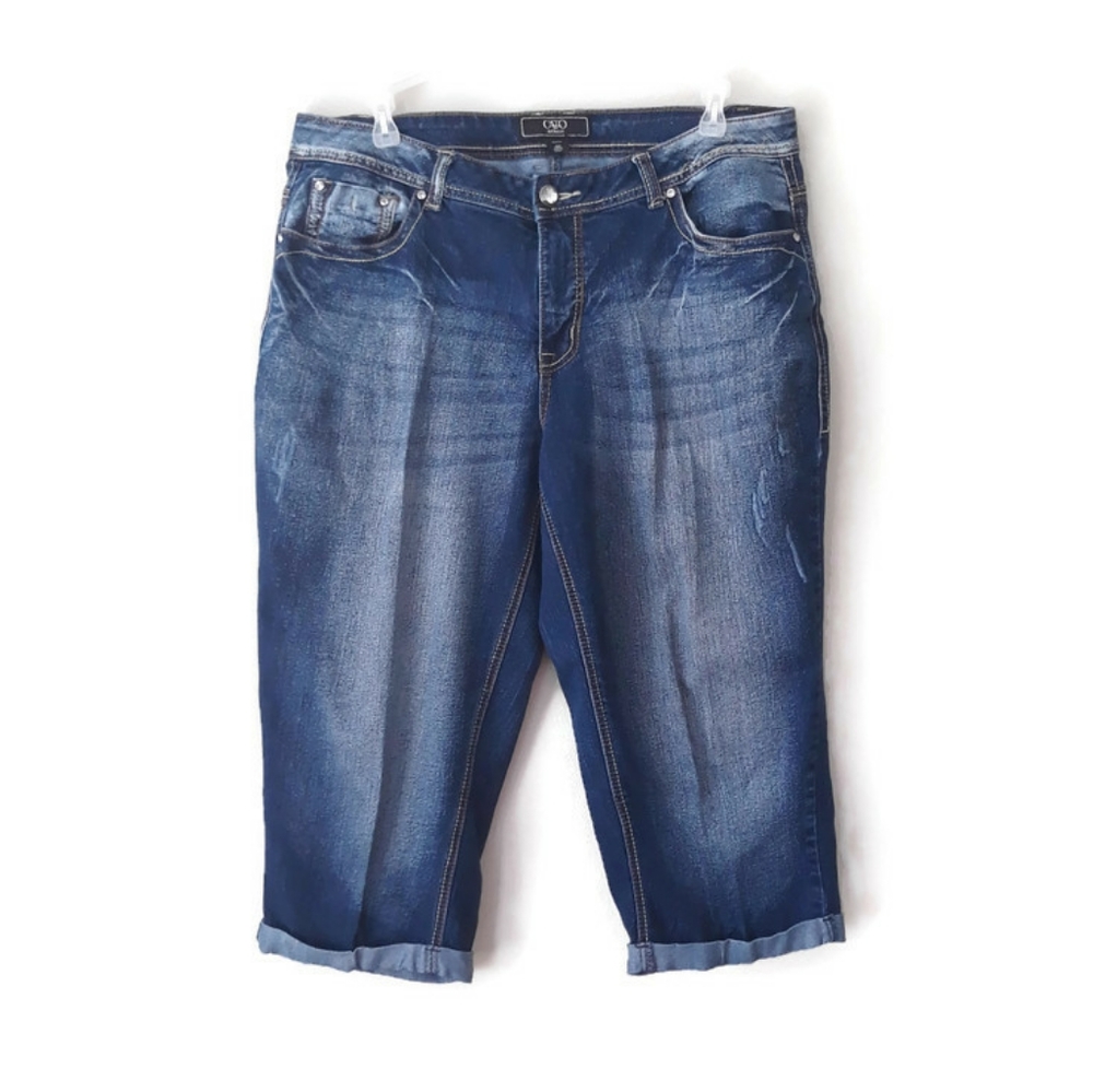 Cato Blue Jean Capri Size 18W